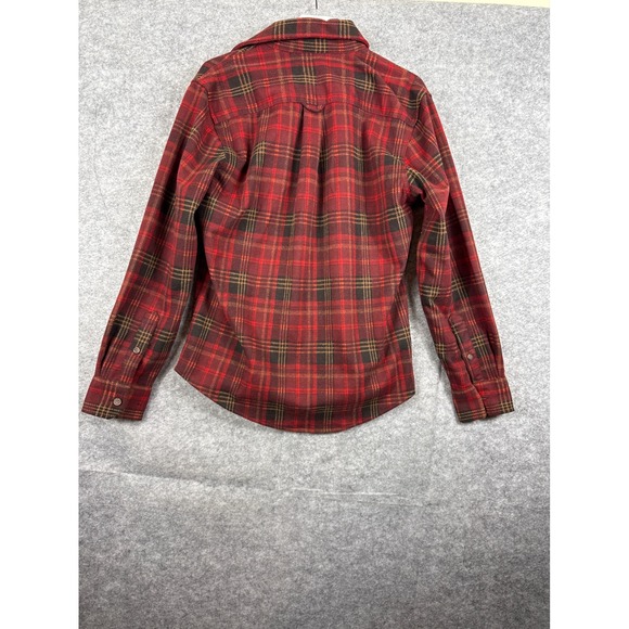 Jachs New York Mens Red Plaid Flannel Shirt Long Sleeve Button Down Small NEW - Picture 12 of 12